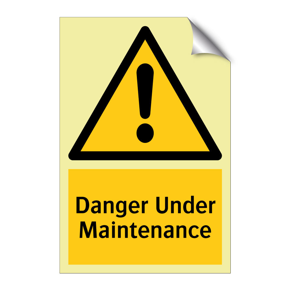 Danger Under Maintenance