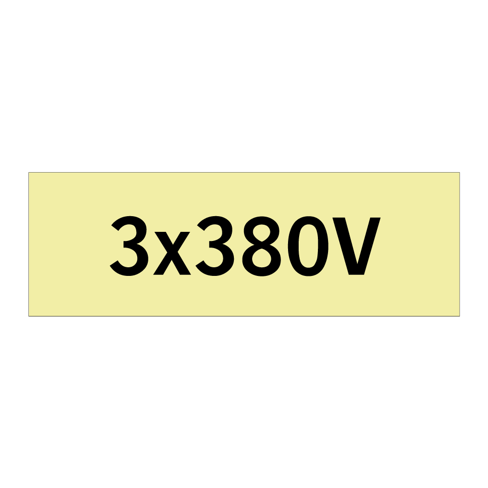 3x380V