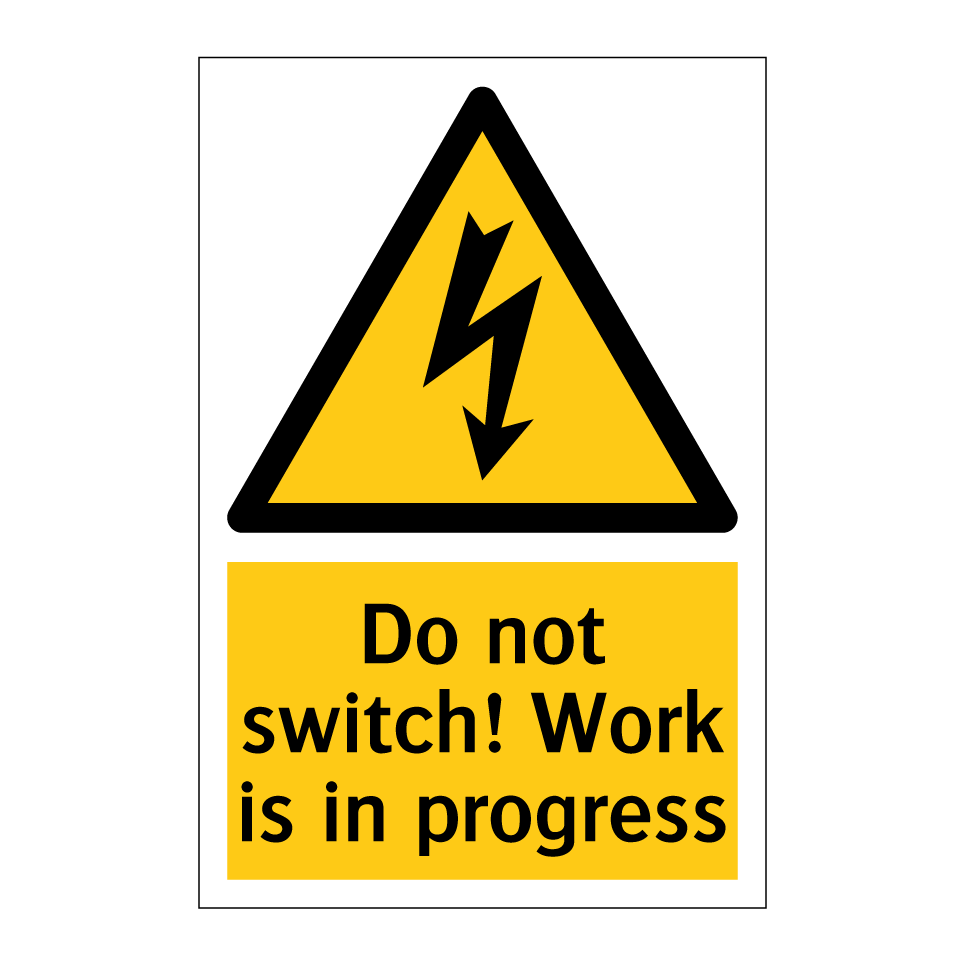 Do not switch! Work is in progress