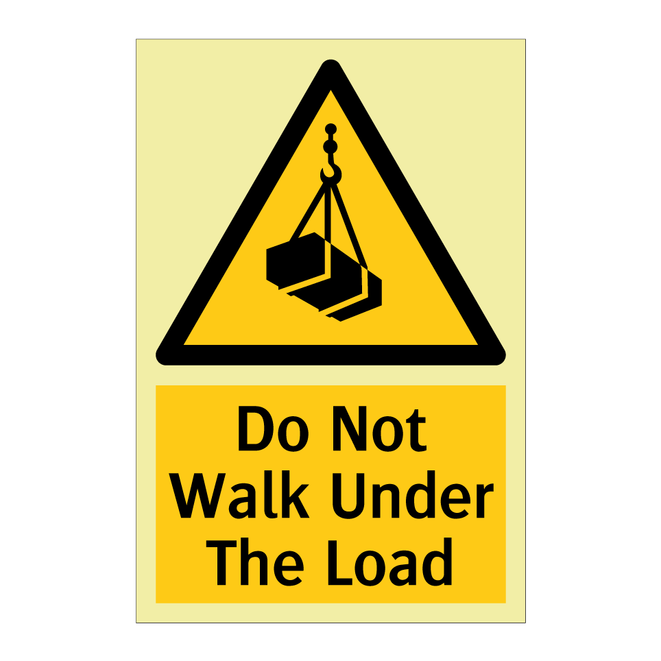 Do Not Walk Under The Load