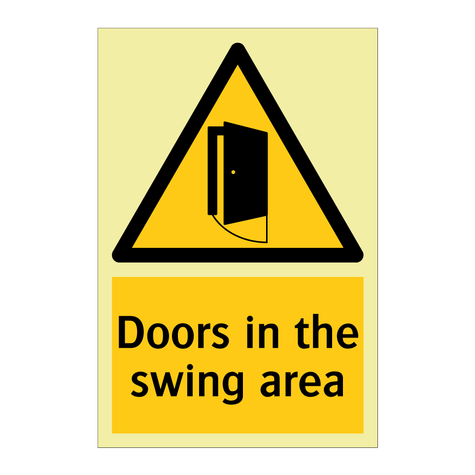 Doors in the swing area