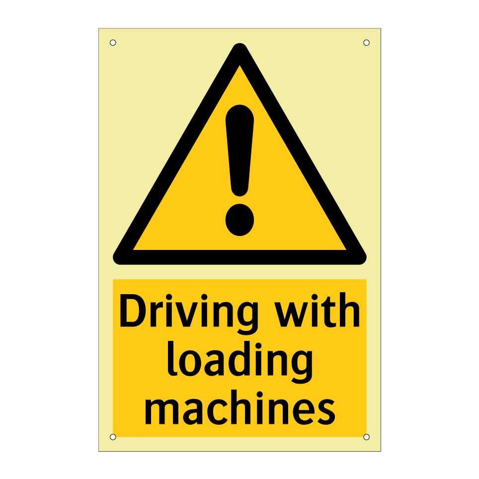 Driving with loading machines