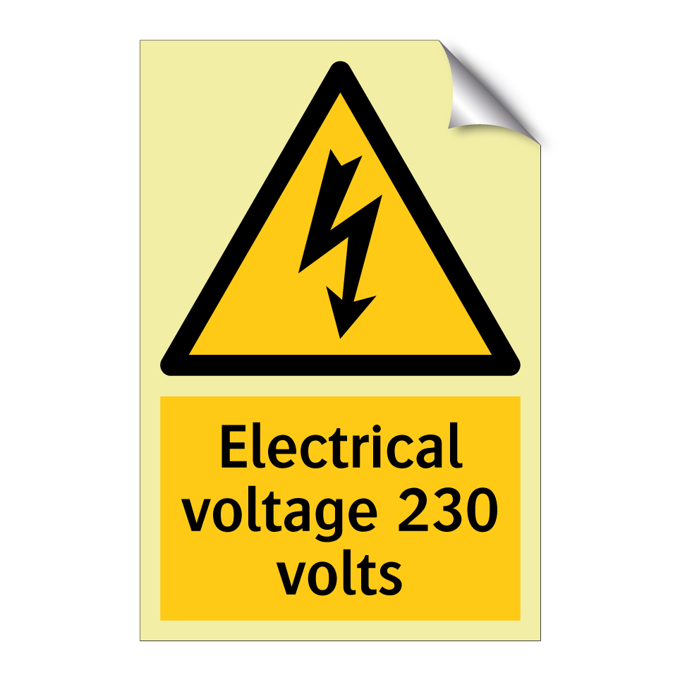 Electrical voltage 230 volts