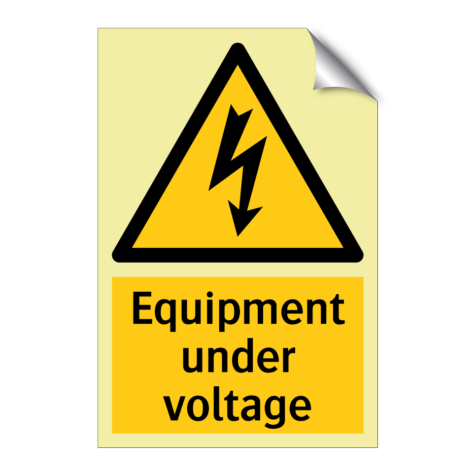 Equipment under voltage