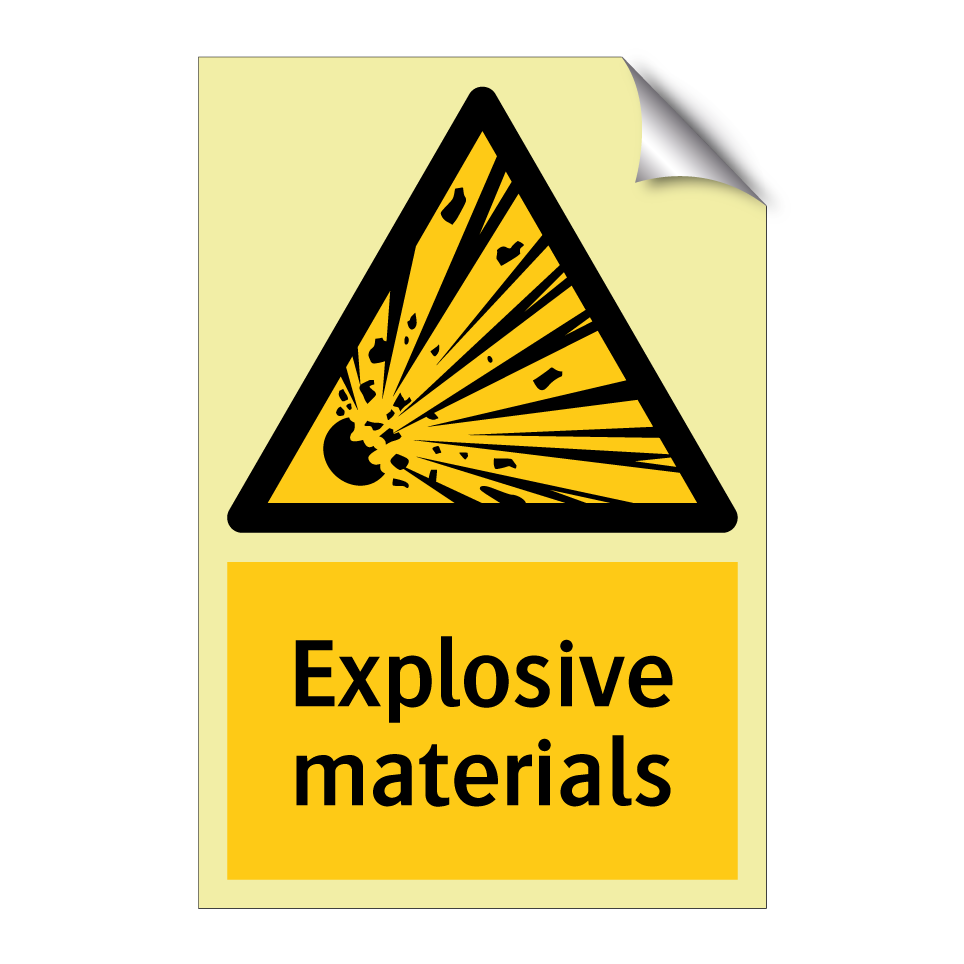 Explosive materials