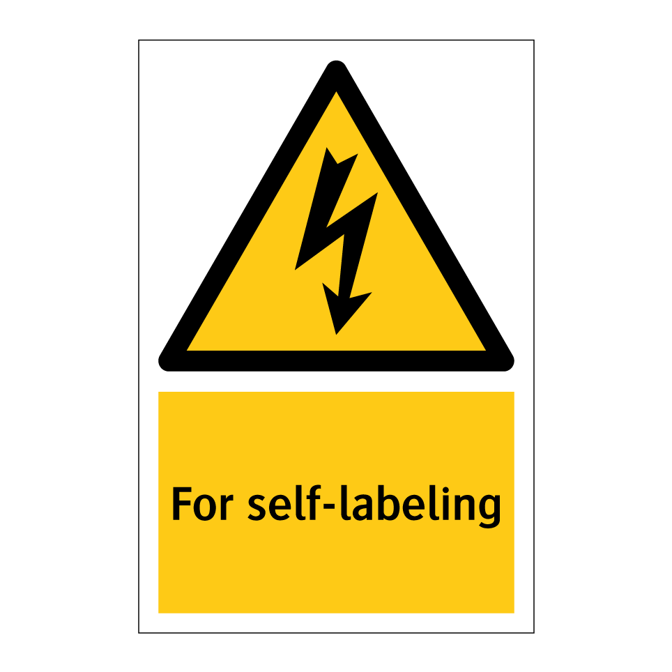 For self-labeling