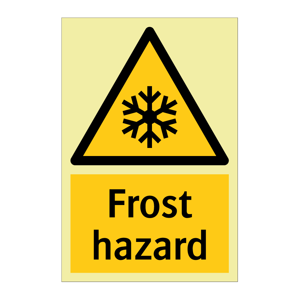 Frost hazard