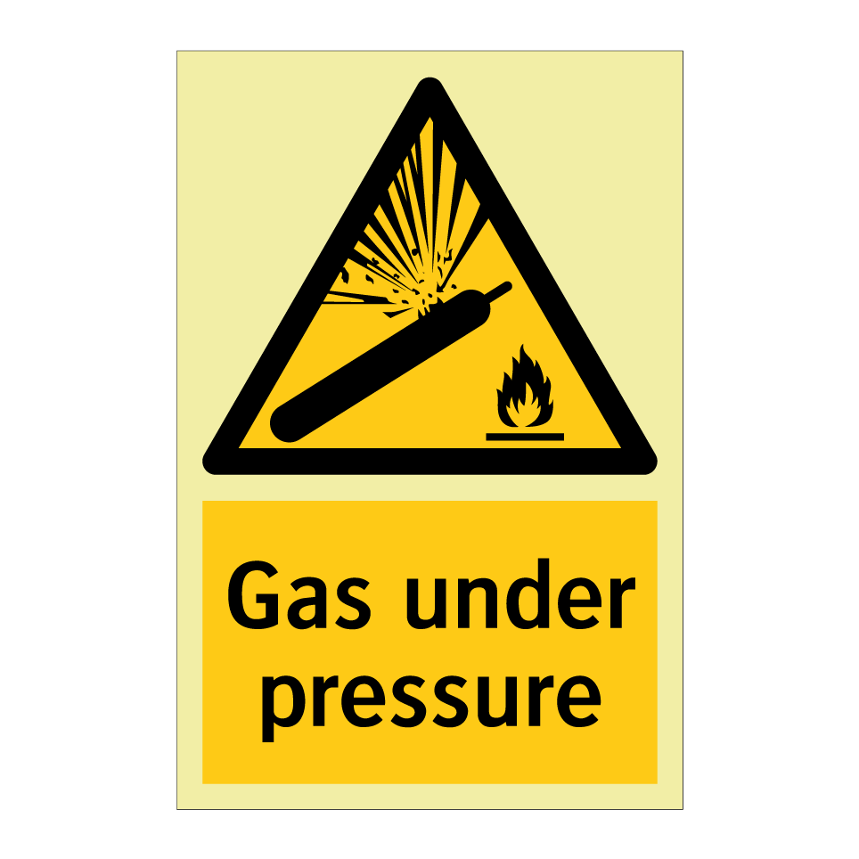 Gas under pressure