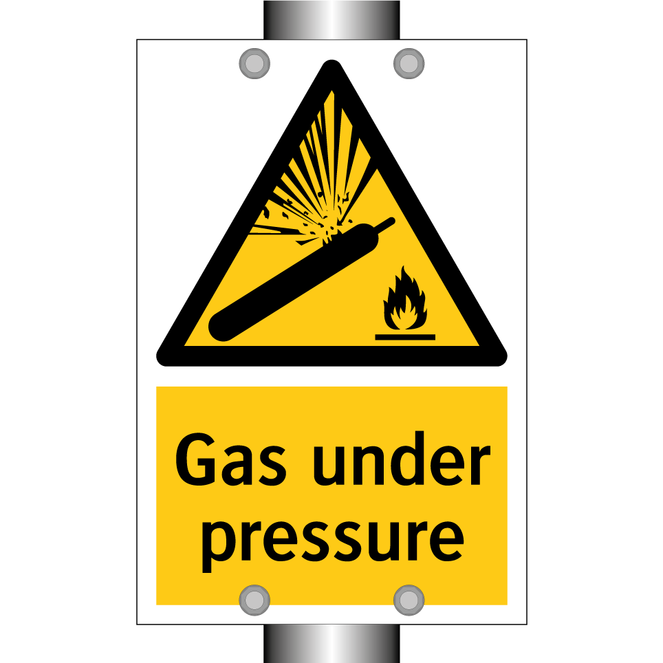 Gas under pressure