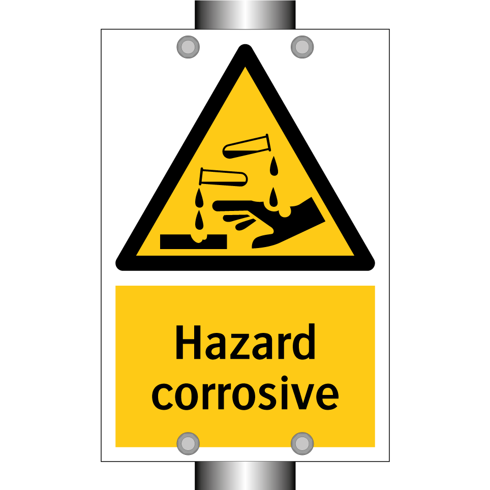 Hazard corrosive