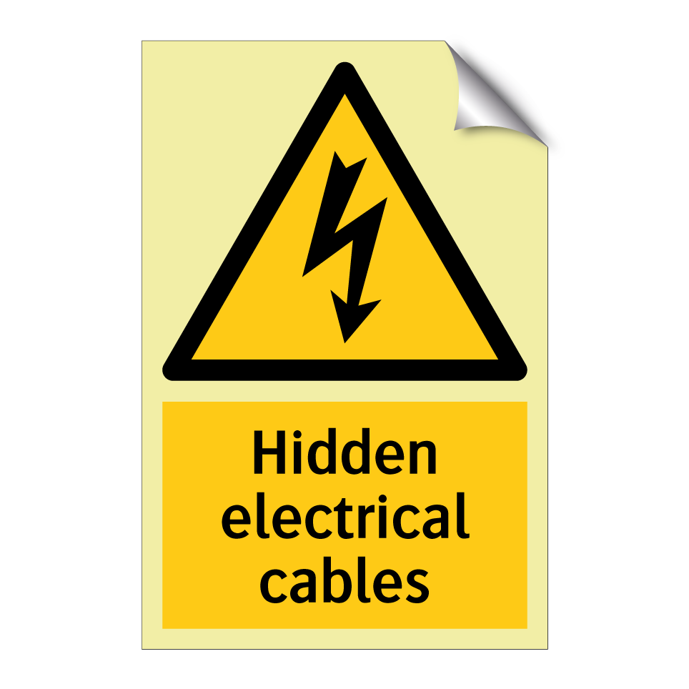 Hidden electrical cables