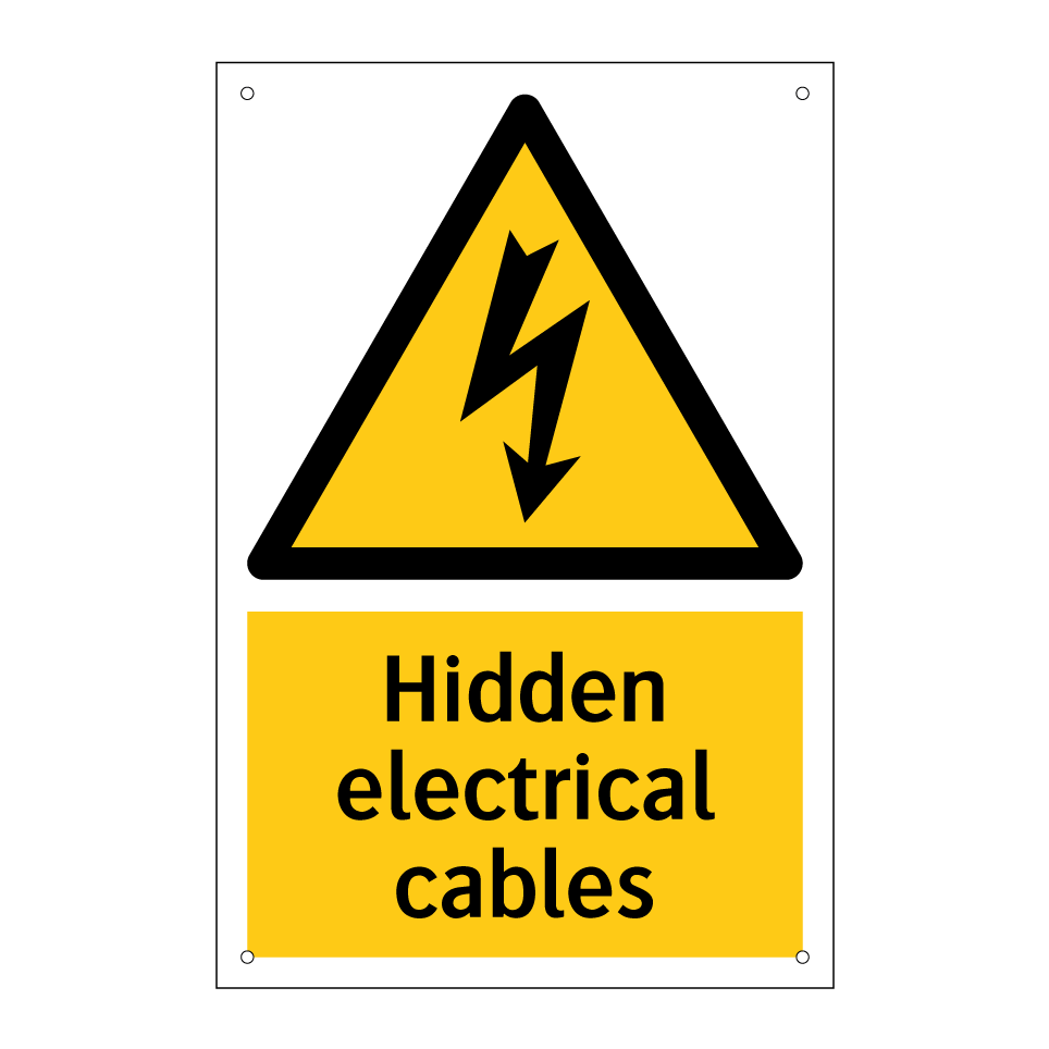 Hidden electrical cables