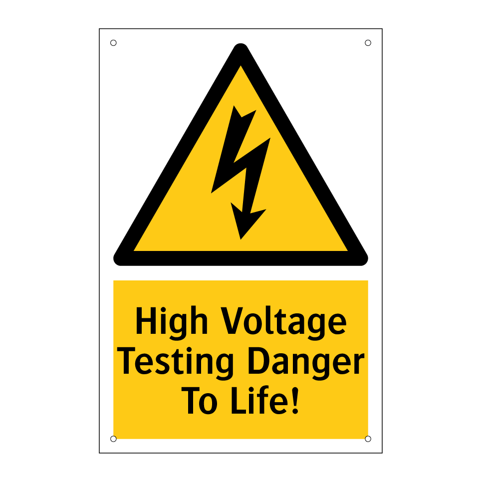 High Voltage Testing Danger To Life!