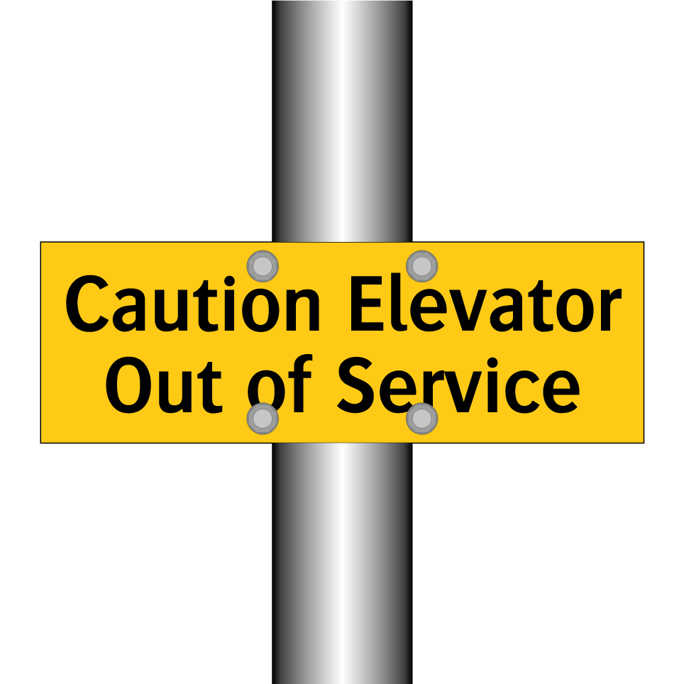 Caution Elevator Out of Service