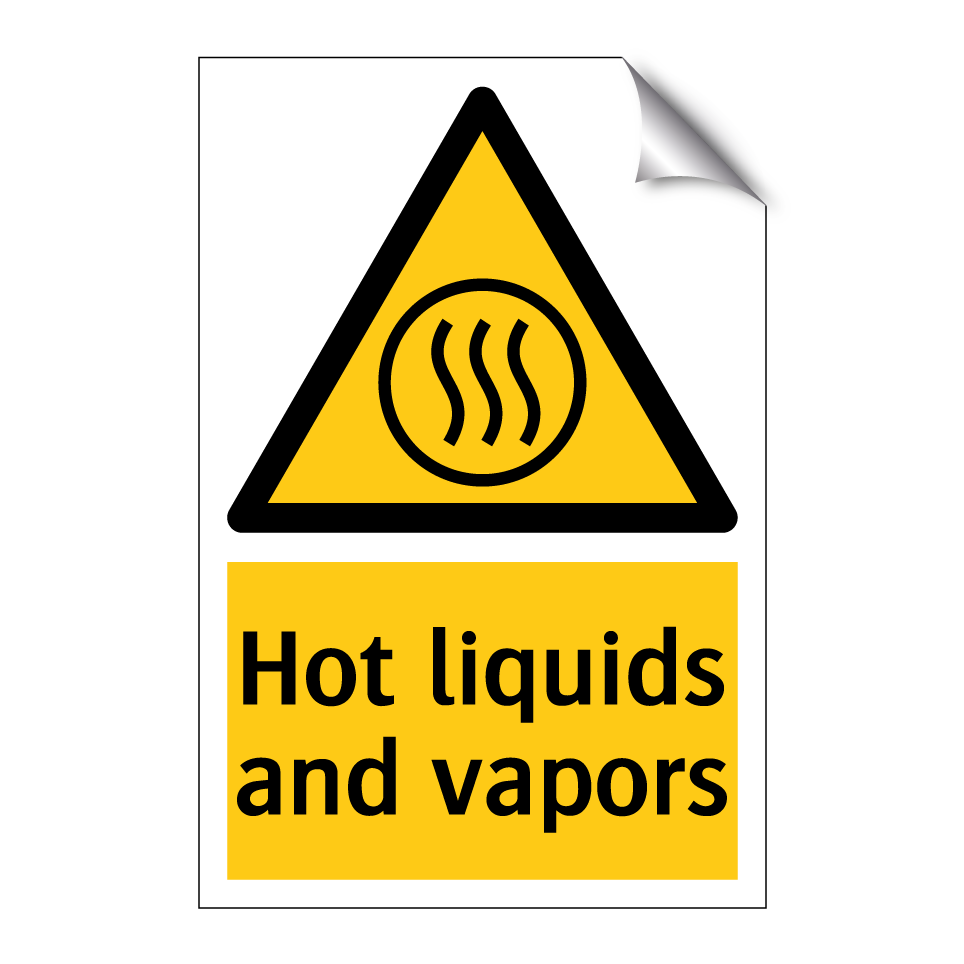 Hot liquids and vapors