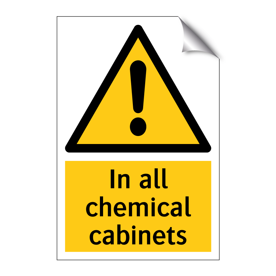 In all chemical cabinets