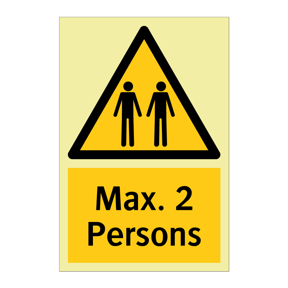Max. 2 Persons