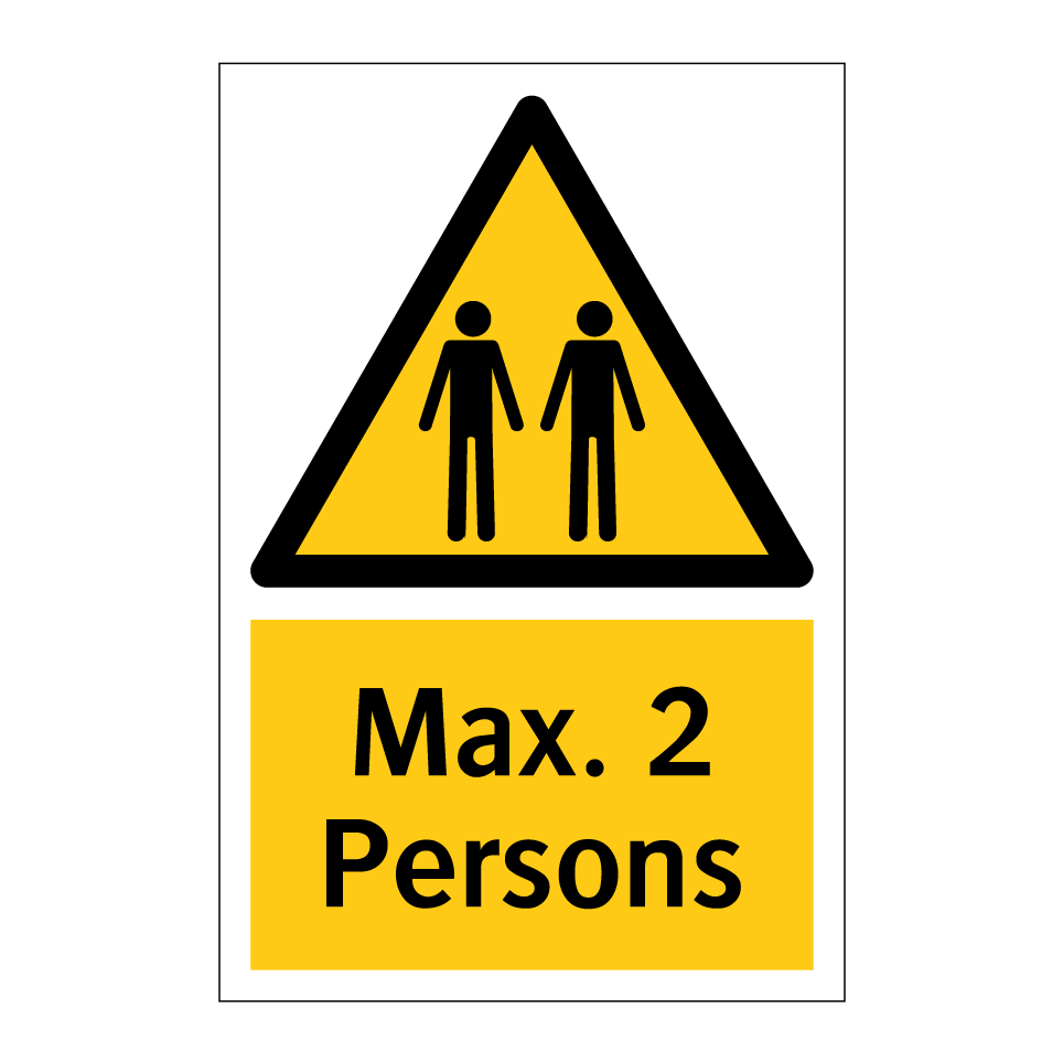 Max. 2 Persons