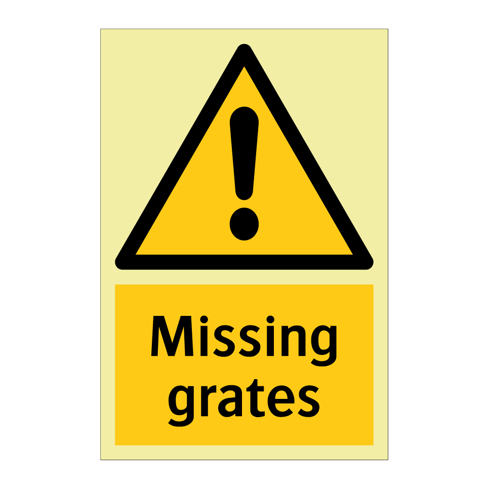 Missing grates