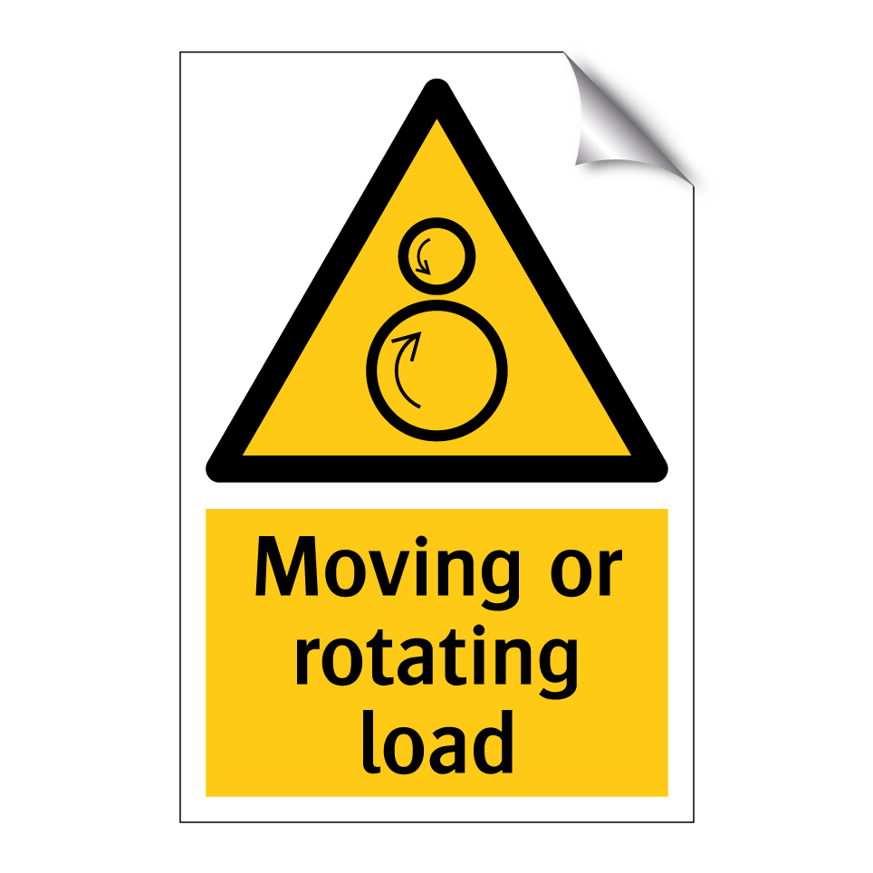 Moving or rotating load