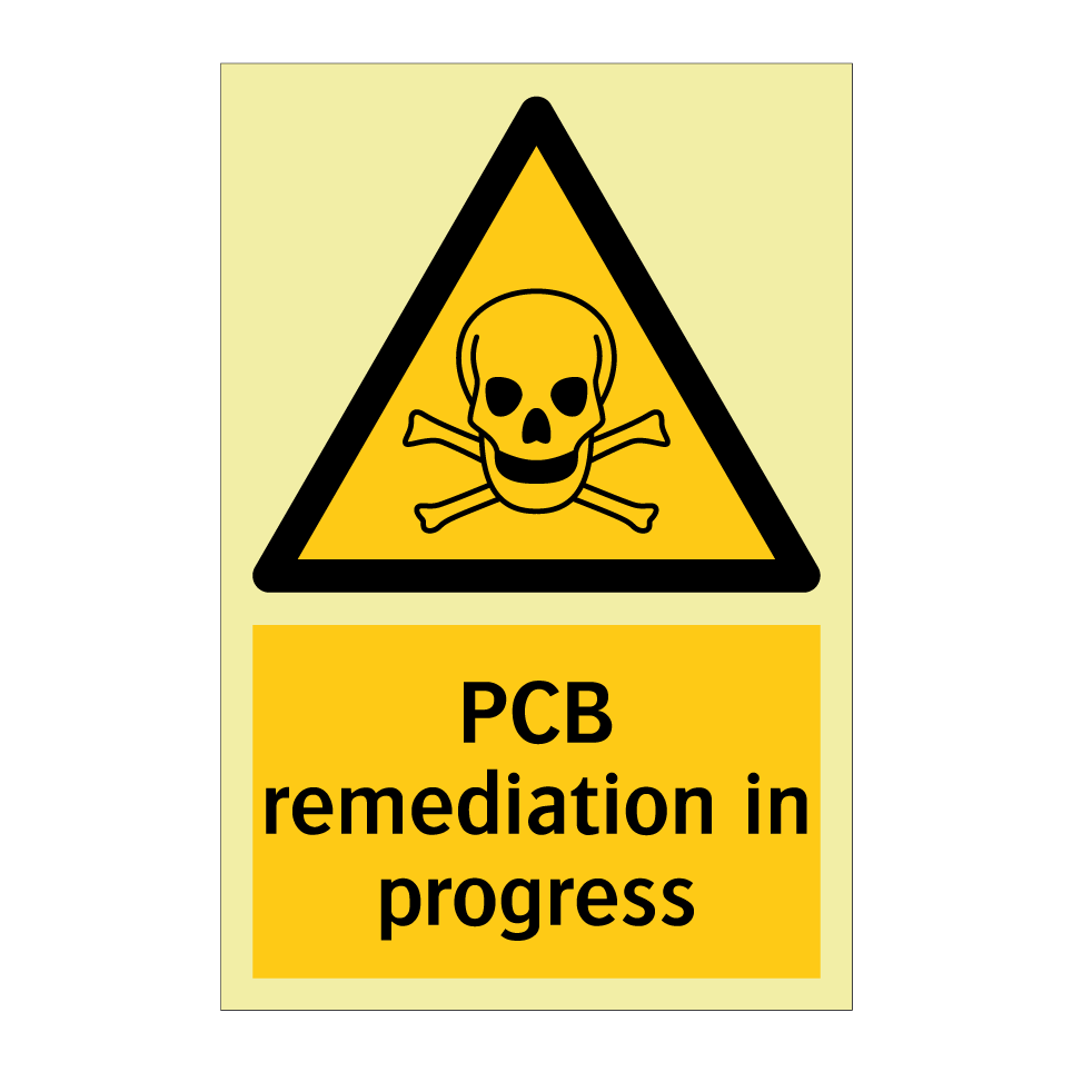 PCB remediation in progress