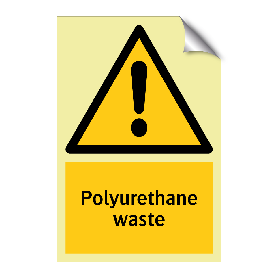 Polyurethane waste