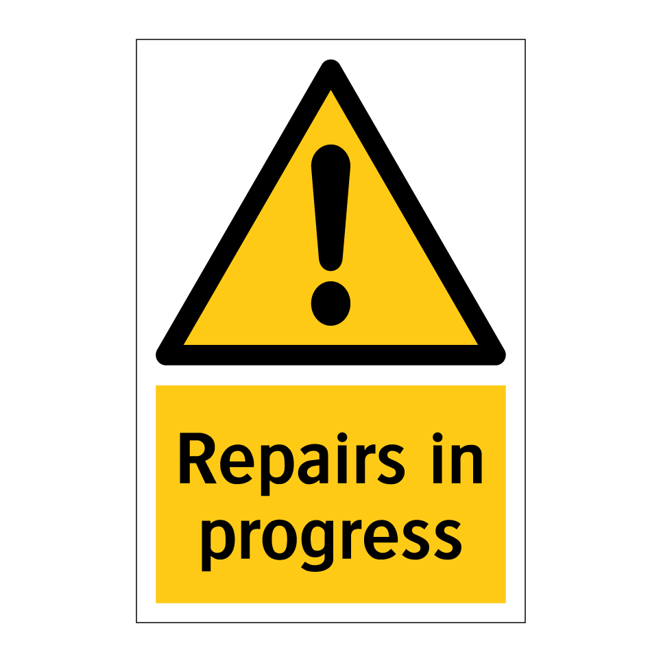 Repairs in progress