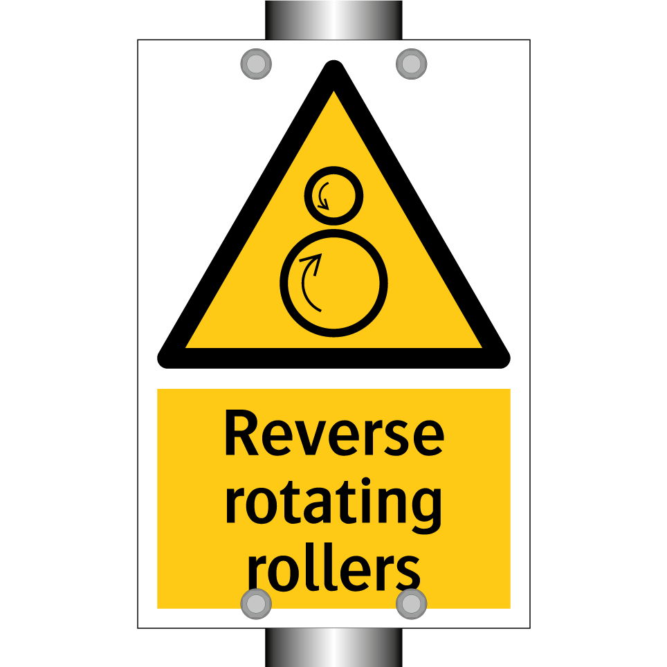 Reverse rotating rollers