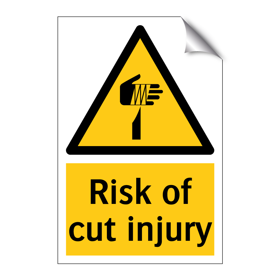 Risk of cut injury