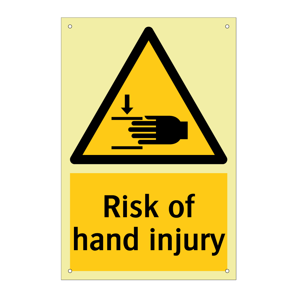 Risk of hand injury