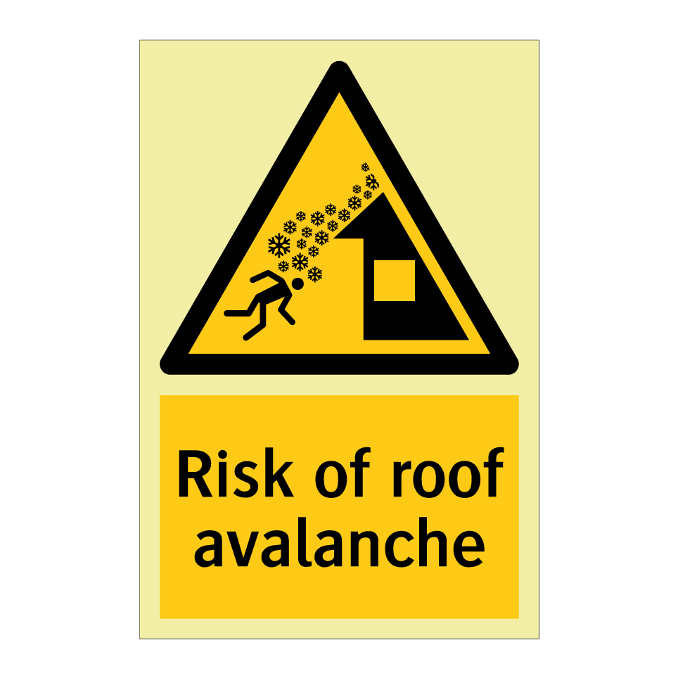 Risk of roof avalanche