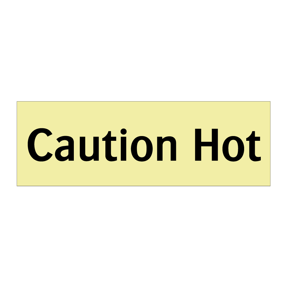 Caution Hot