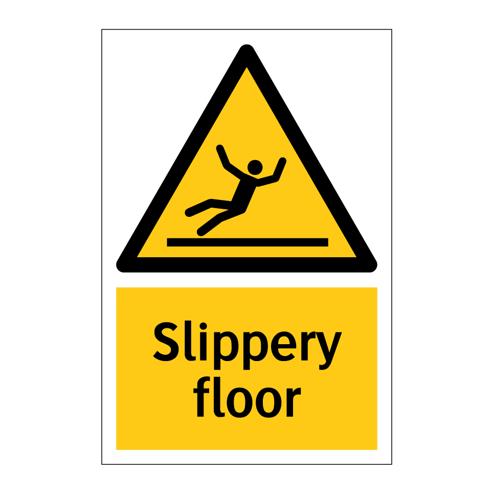 Slippery floor