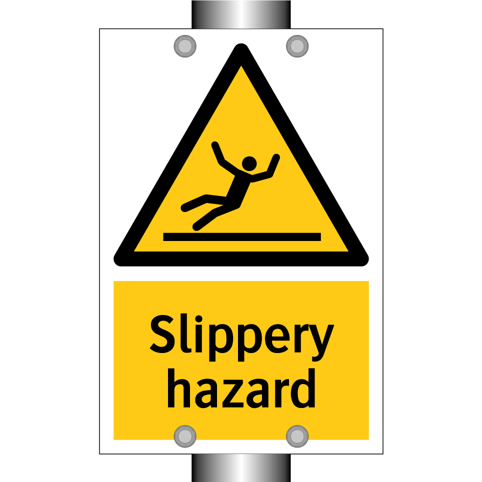 Slippery hazard