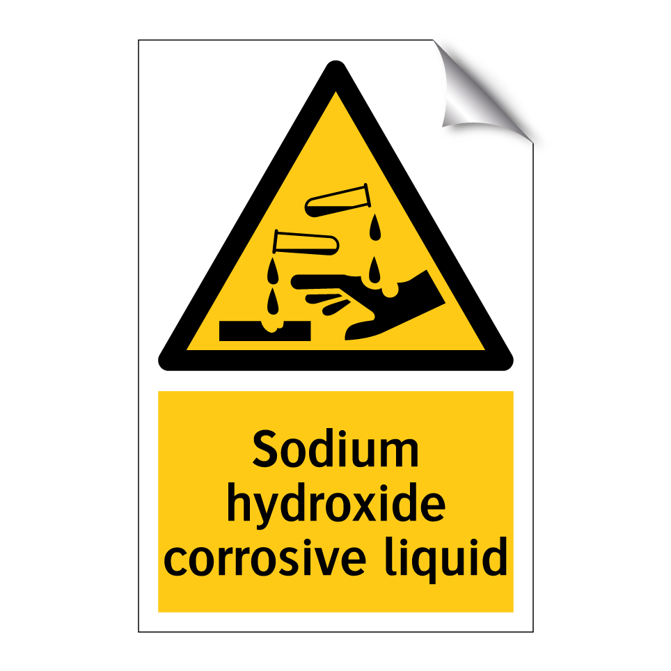 Sodium hydroxide corrosive liquid