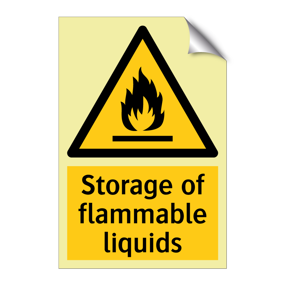 Storage of flammable liquids