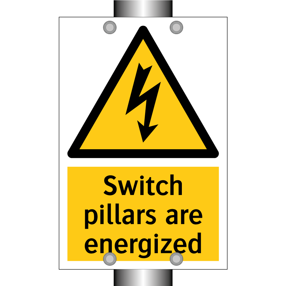 Switch pillars are energized