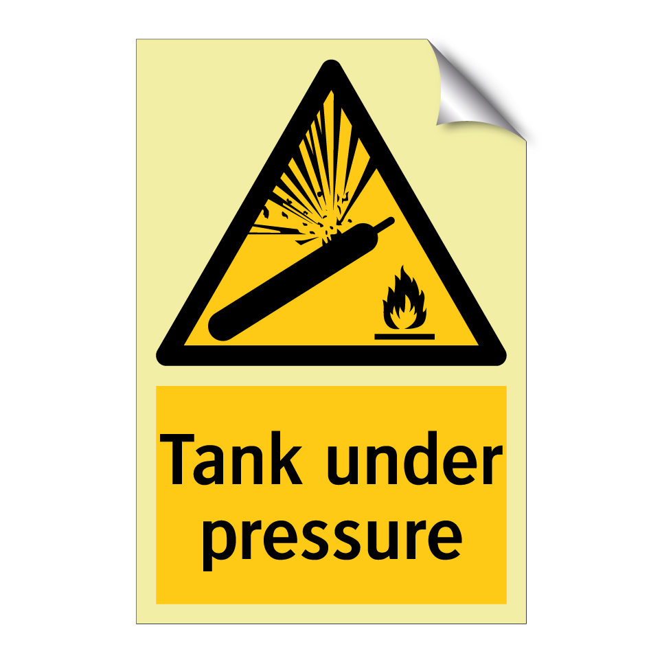 Tank under pressure