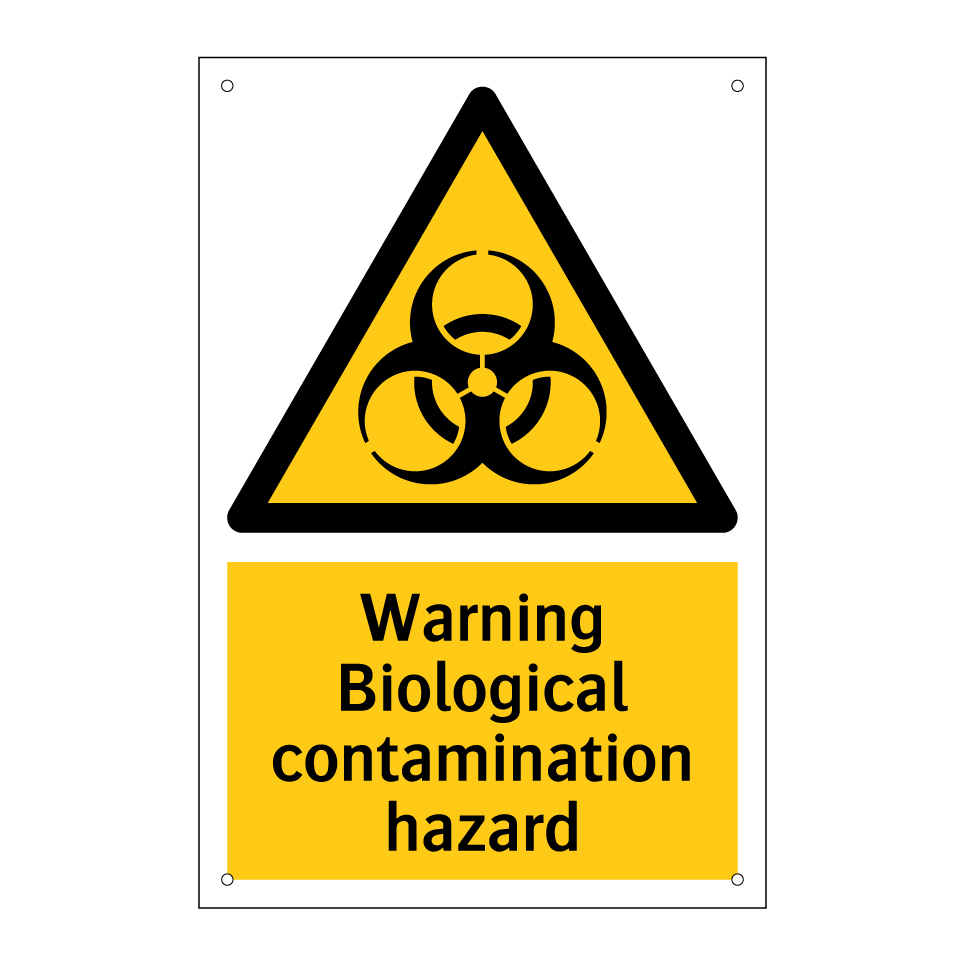 Warning Biological contamination hazard