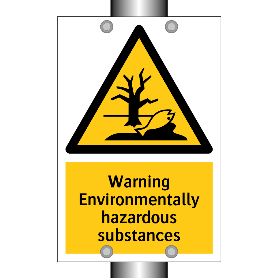 Warning Environmentally hazardous substances