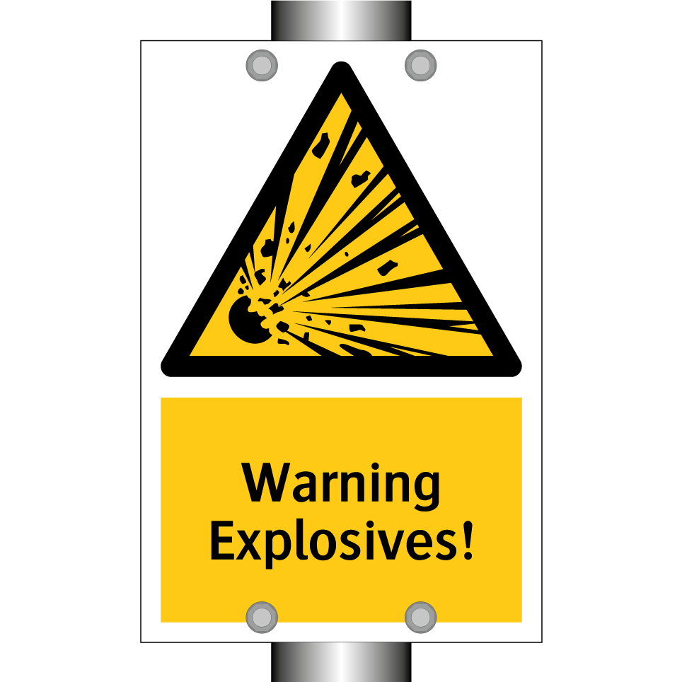 Warning Explosives!