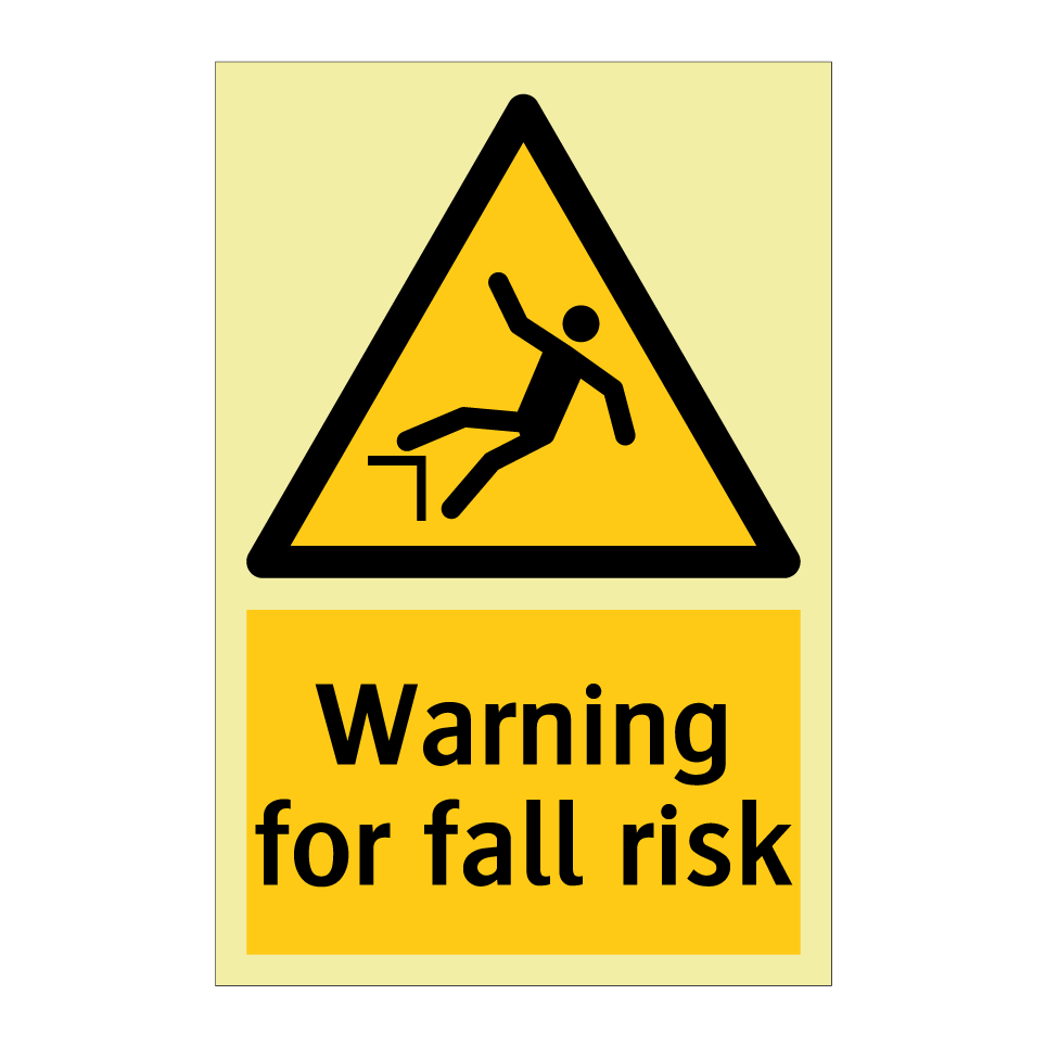 Warning for fall risk
