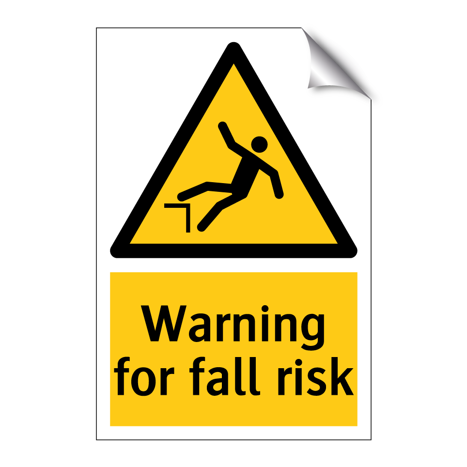 Warning for fall risk
