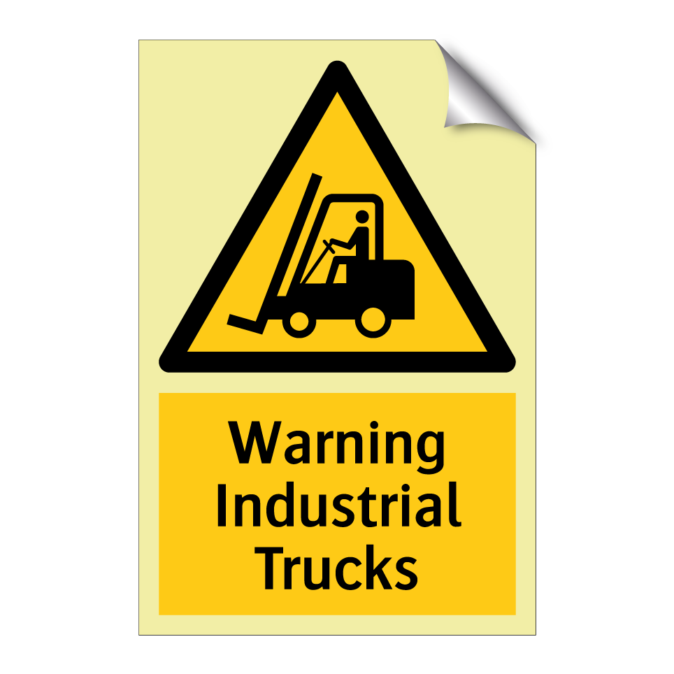 Warning Industrial Trucks