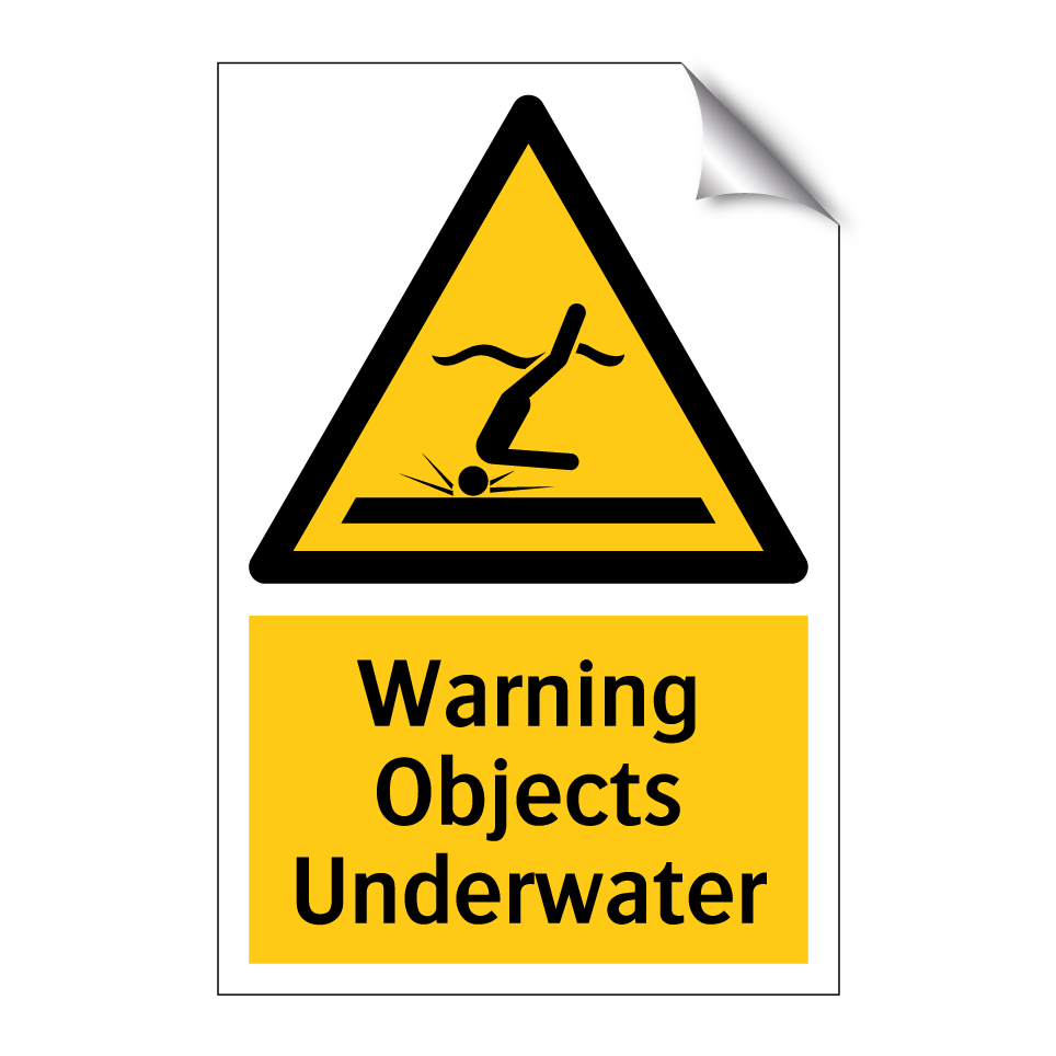 Warning Objects Underwater