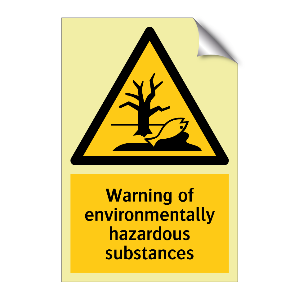 Warning of environmentally hazardous substances