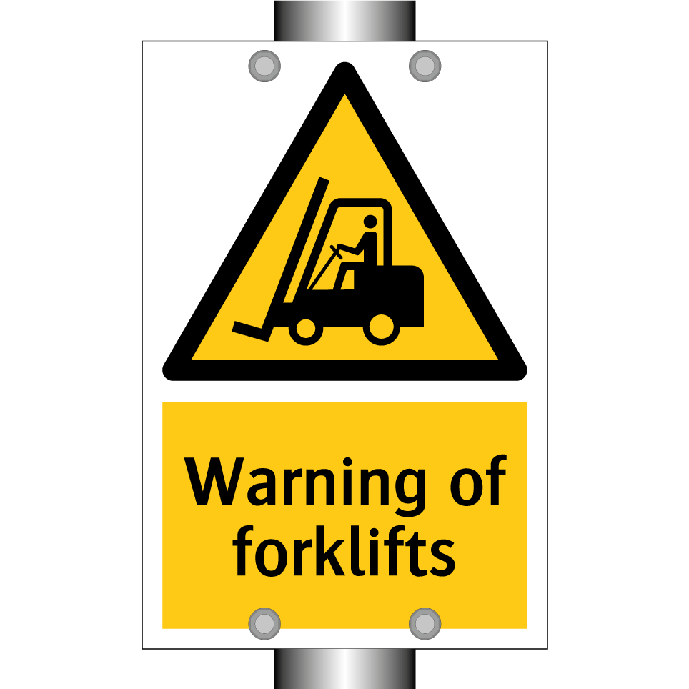 Warning of forklifts