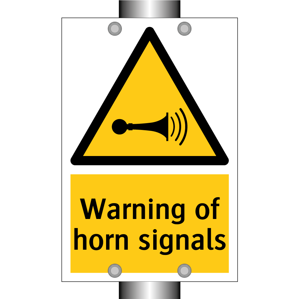 Warning of horn signals