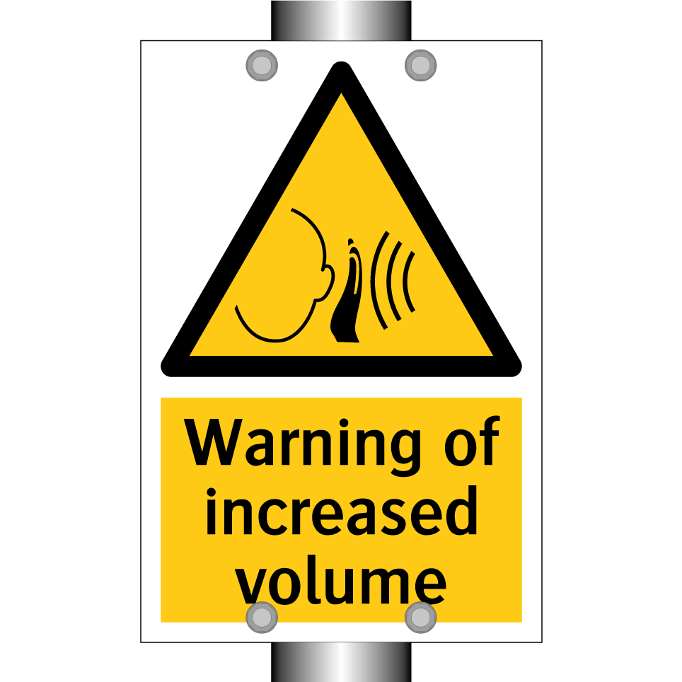 Warning of increased volume