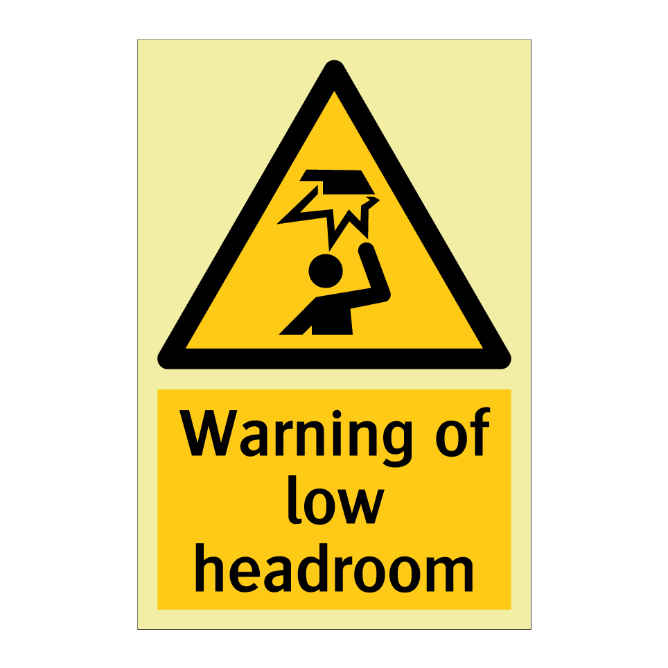 Warning of low headroom